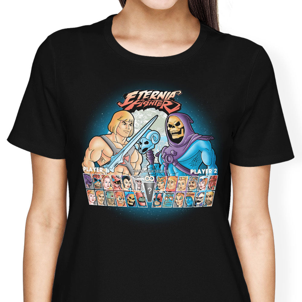 Eternia Fighters Women's Apparel - Adult & Kids T-Shirts, Sweatshirts & Hoodies apparel design preview 1
