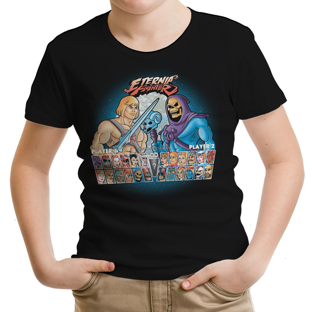 Eternia Fighters Youth Apparel - Adult & Kids T-Shirts, Sweatshirts & Hoodies apparel design preview 1