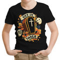 Even in Death Youth Apparel - Adult & Kids T-Shirts, Sweatshirts & Hoodies apparel design preview 1