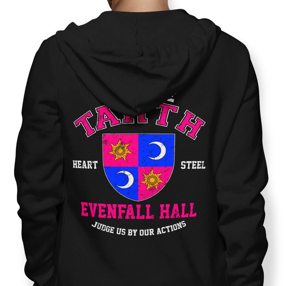 Evenfall Hall - Adult & Kids T-Shirts, Sweatshirts & Hoodies apparel design preview 1