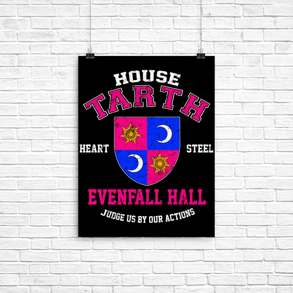 Evenfall Hall Poster - Adult & Kids T-Shirts, Sweatshirts & Hoodies apparel design preview 1
