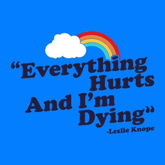 Everything Hurts Men's Apparel - Adult & Kids T-Shirts, Sweatshirts & Hoodies apparel design preview 2