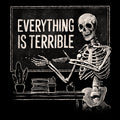 Everything is Terrible Men's V-Neck - Adult & Kids T-Shirts, Sweatshirts & Hoodies apparel design preview 2