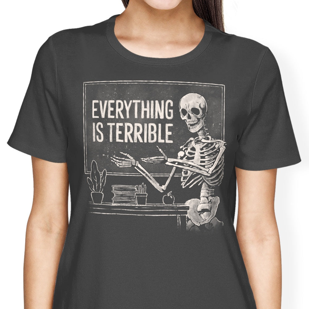 Everything is Terrible Women's Apparel - Adult & Kids T-Shirts, Sweatshirts & Hoodies apparel design preview 2