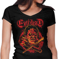 Evil Album Women's V-Neck - Adult & Kids T-Shirts, Sweatshirts & Hoodies apparel design preview 1