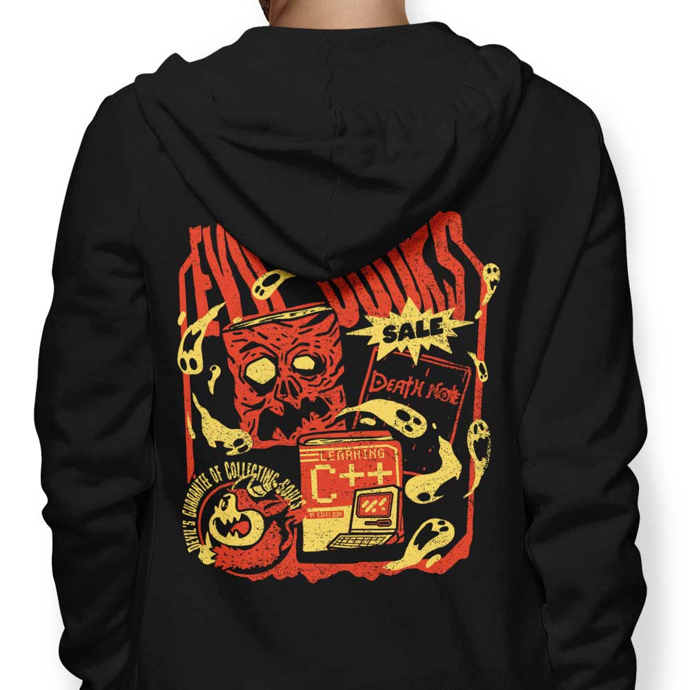 Evil Book Sale - Adult & Kids T-Shirts, Sweatshirts & Hoodies apparel design preview 1