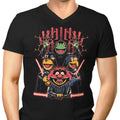Evil Dark Puppets Men's V-Neck - Adult & Kids T-Shirts, Sweatshirts & Hoodies apparel design preview 1