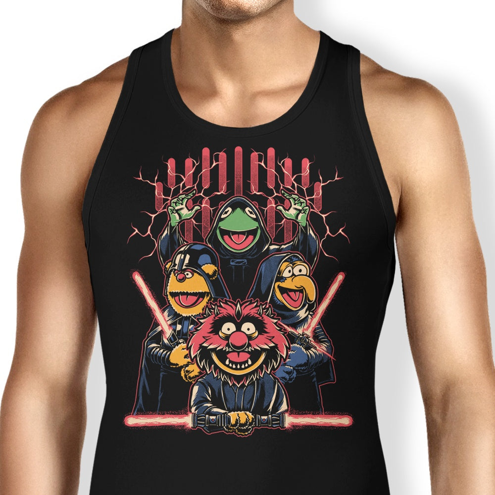 Evil Dark Puppets Tank Top - Adult & Kids T-Shirts, Sweatshirts & Hoodies apparel design preview 1