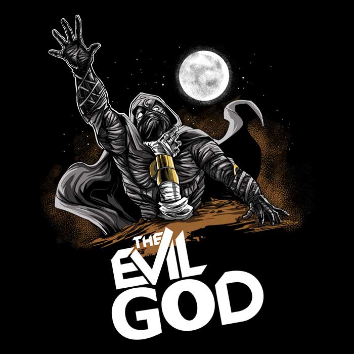 Evil God Men's Apparel - Adult & Kids T-Shirts, Sweatshirts & Hoodies apparel design preview 2