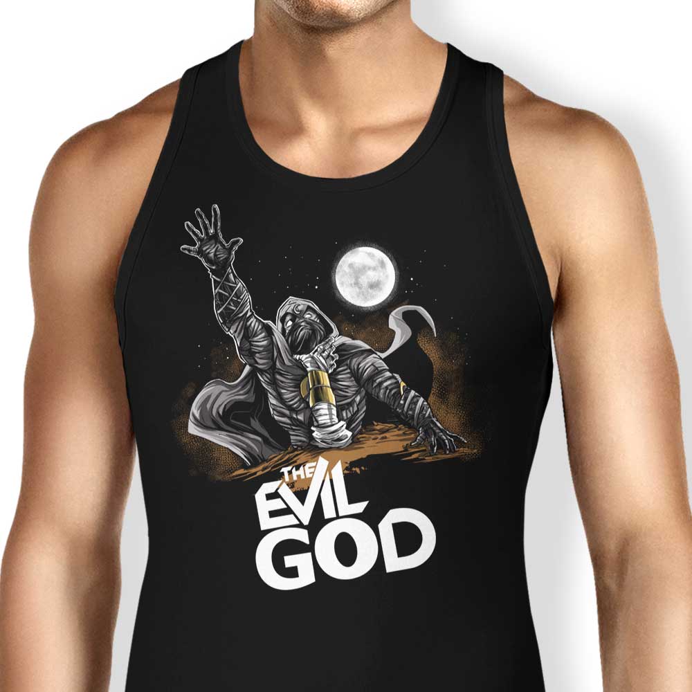 Evil God Tank Top - Adult & Kids T-Shirts, Sweatshirts & Hoodies apparel design preview 1