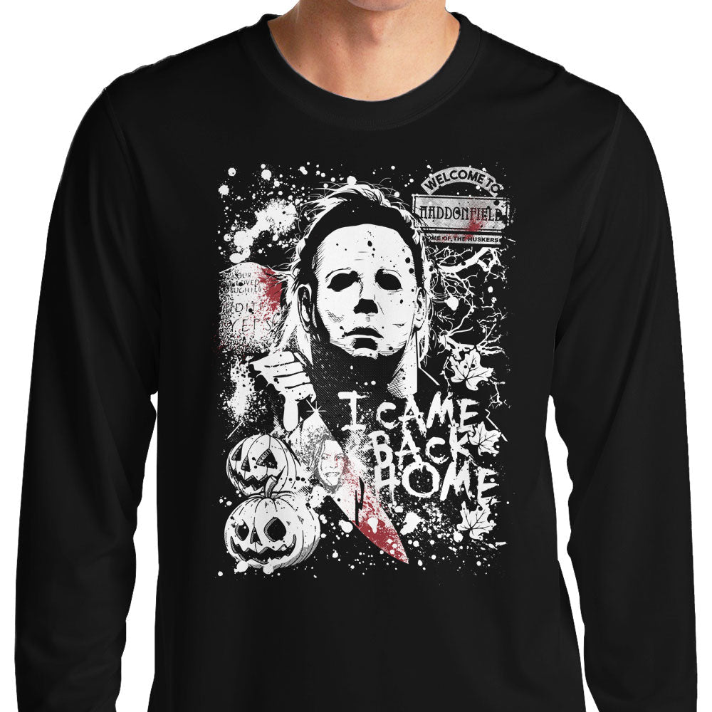 Evil in Haddonfield - Adult & Kids T-Shirts, Sweatshirts & Hoodies apparel design preview 1