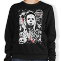 Evil in Haddonfield - Adult & Kids T-Shirts, Sweatshirts & Hoodies apparel design preview 1