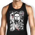 Evil in Haddonfield Tank Top - Adult & Kids T-Shirts, Sweatshirts & Hoodies apparel design preview 1