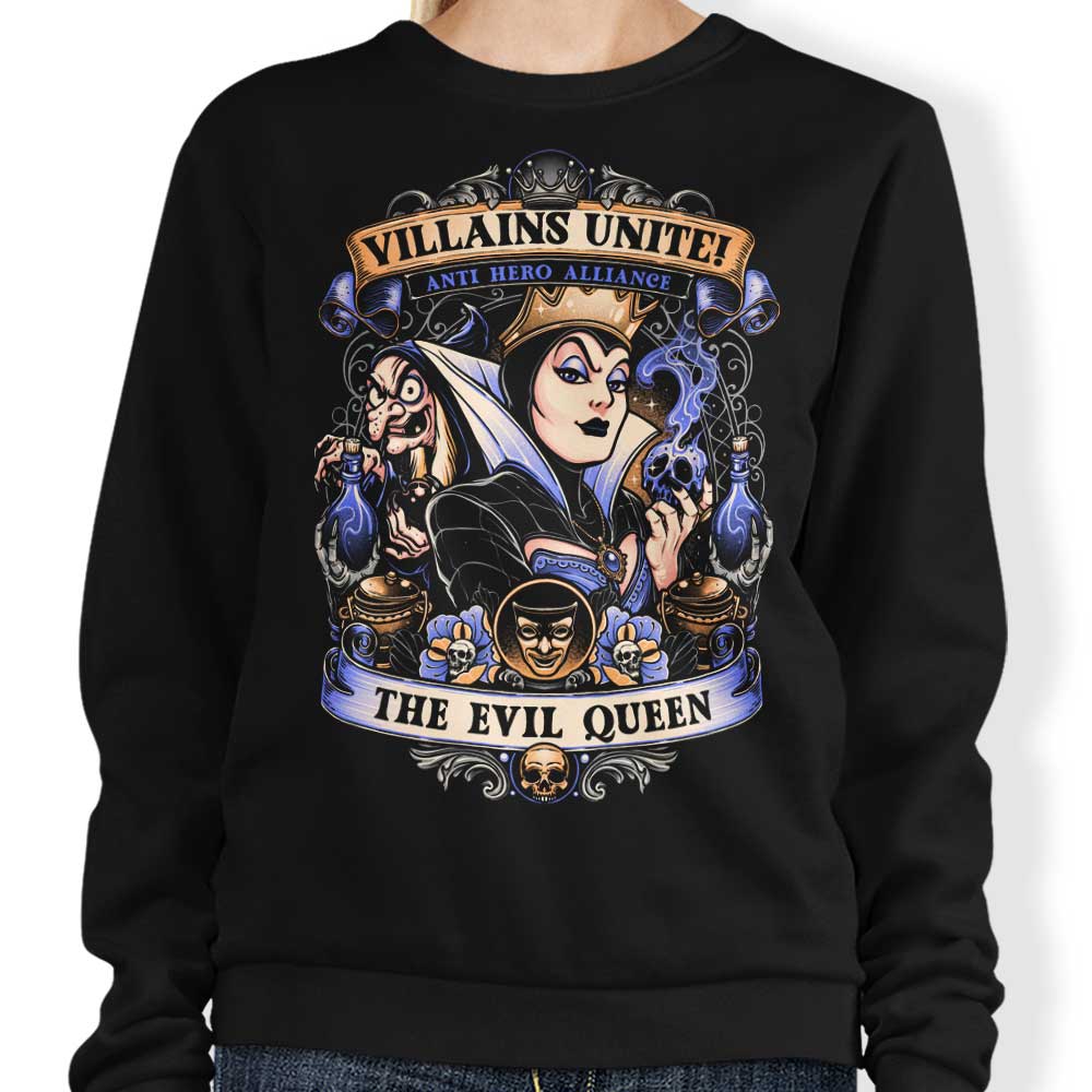Evil Queen - Adult & Kids T-Shirts, Sweatshirts & Hoodies apparel design preview 1