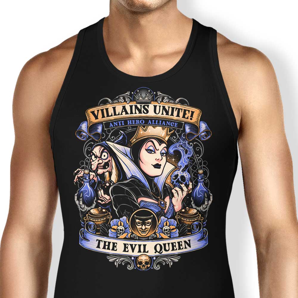 Evil Queen Tank Top - Adult & Kids T-Shirts, Sweatshirts & Hoodies apparel design preview 1