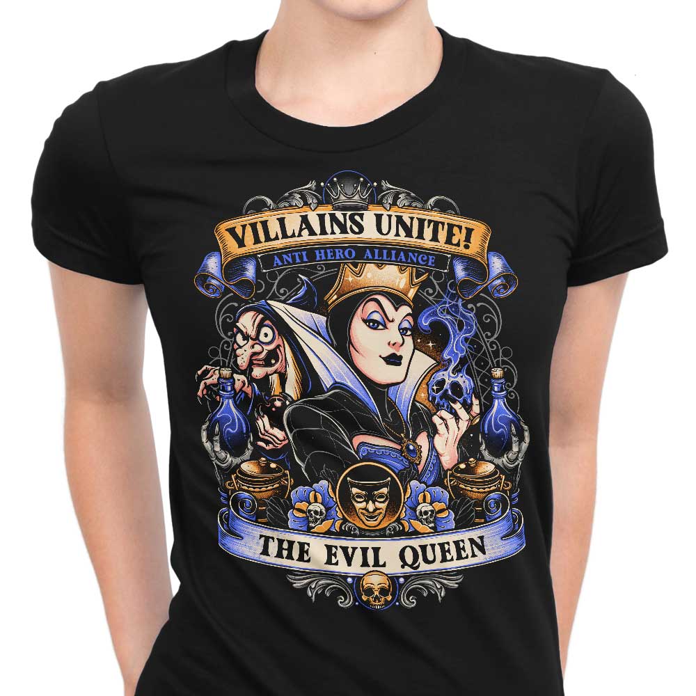 Evil Queen Women's Apparel - Adult & Kids T-Shirts, Sweatshirts & Hoodies apparel design preview 1