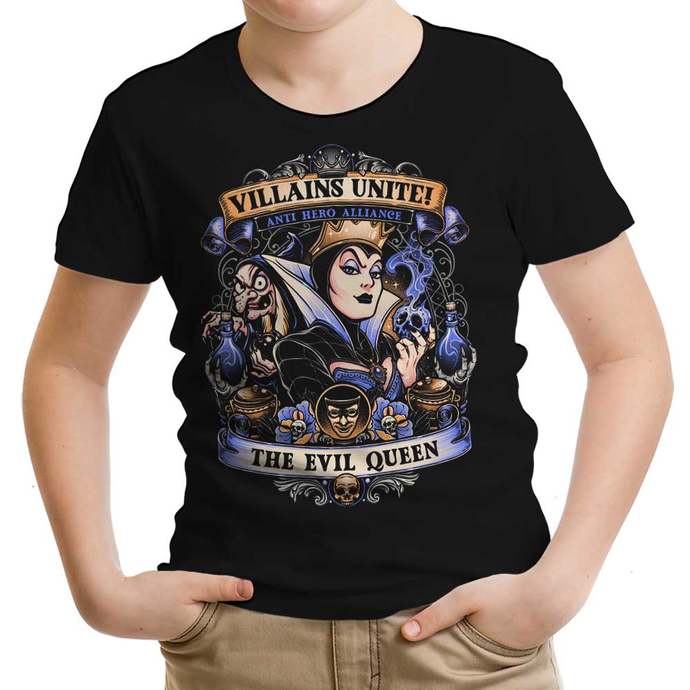 Evil Queen Youth Apparel - Adult & Kids T-Shirts, Sweatshirts & Hoodies apparel design preview 1