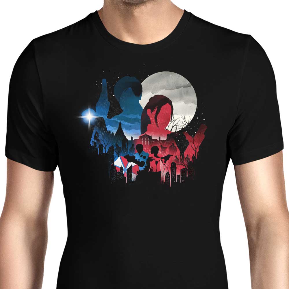 Evil Silhouette Men's Apparel - Adult & Kids T-Shirts, Sweatshirts & Hoodies apparel design preview 1