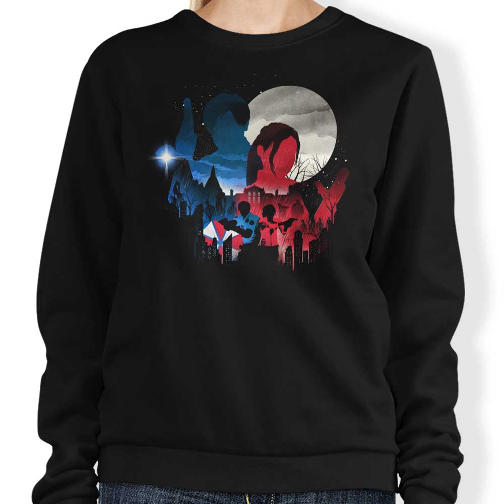 Evil Silhouette - Adult & Kids T-Shirts, Sweatshirts & Hoodies apparel design preview 1