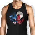 Evil Silhouette Tank Top - Adult & Kids T-Shirts, Sweatshirts & Hoodies apparel design preview 1