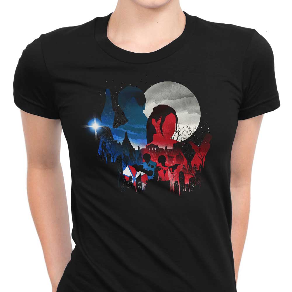 Evil Silhouette Women's Apparel - Adult & Kids T-Shirts, Sweatshirts & Hoodies apparel design preview 1