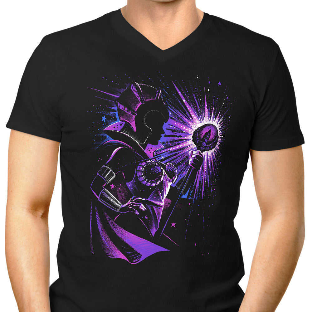 Evil Warrior Goddess Men's V-Neck - Adult & Kids T-Shirts, Sweatshirts & Hoodies apparel design preview 1