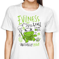 Evilness Level Women's Apparel - Adult & Kids T-Shirts, Sweatshirts & Hoodies apparel design preview 1