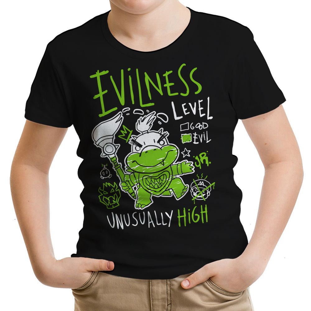 Evilness Level Youth Apparel - Adult & Kids T-Shirts, Sweatshirts & Hoodies apparel design preview 2