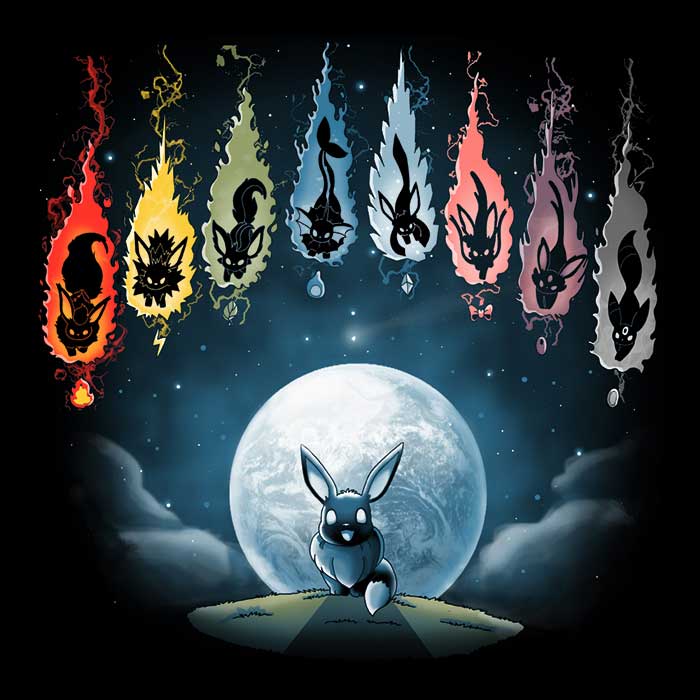 Evolutionary Comets Men's Apparel - Adult & Kids T-Shirts, Sweatshirts & Hoodies apparel design preview 2
