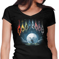 Evolutionary Comets Women's V-Neck - Adult & Kids T-Shirts, Sweatshirts & Hoodies apparel design preview 1