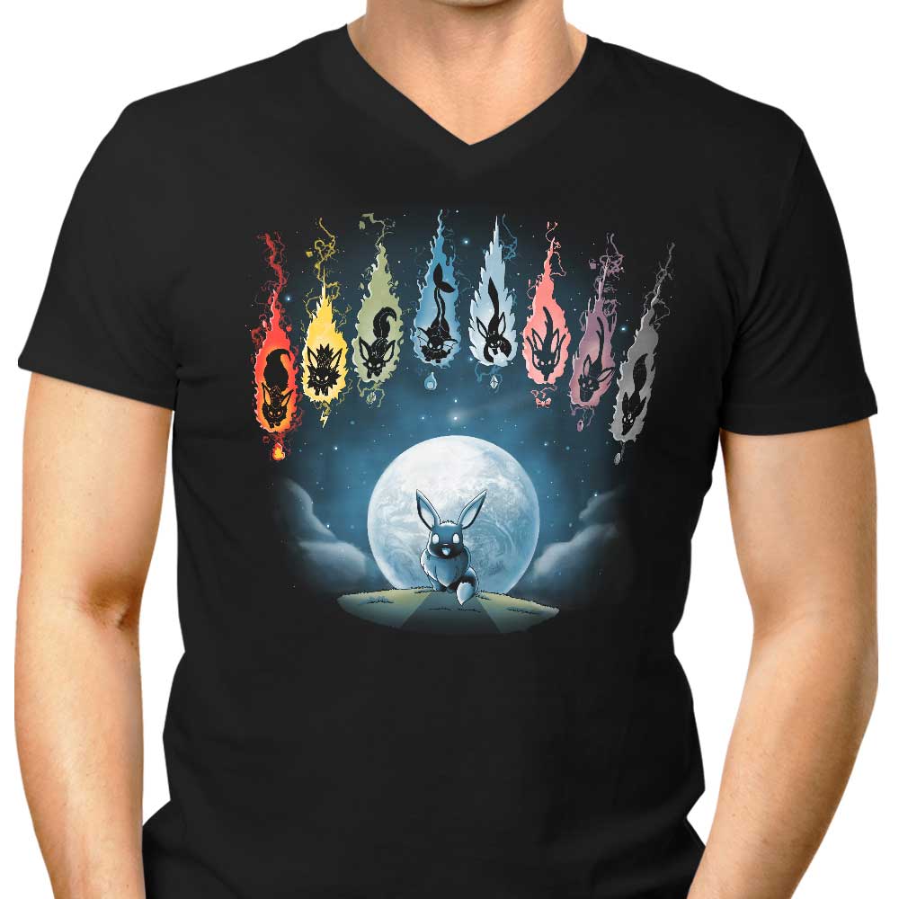 Evolutionary Comets Men's V-Neck - Adult & Kids T-Shirts, Sweatshirts & Hoodies apparel design preview 1
