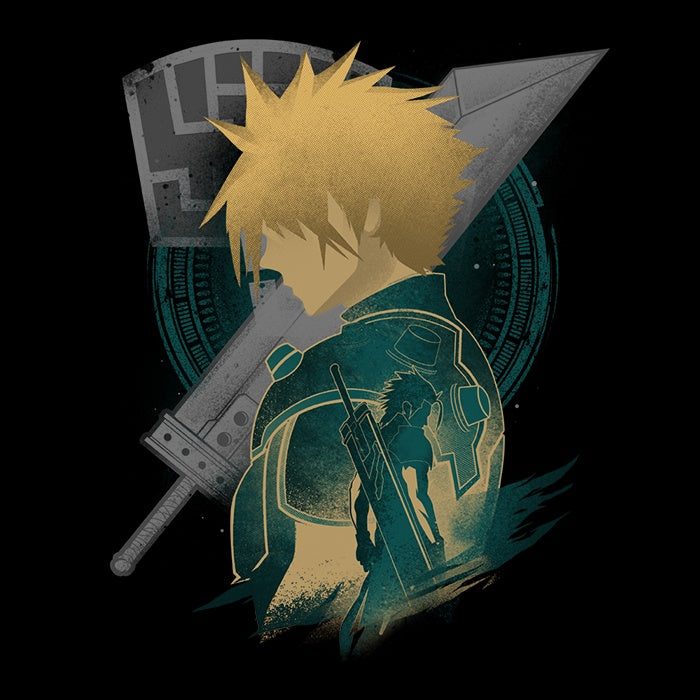 Ex-Shinra Soldier Coasters - Adult & Kids T-Shirts, Sweatshirts & Hoodies apparel design preview 1