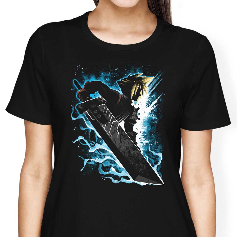 Ex-Soldier and Buster Sword Women's Apparel - Adult & Kids T-Shirts, Sweatshirts & Hoodies apparel design preview 1