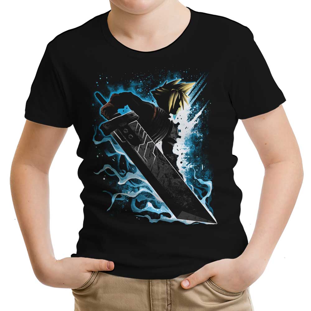 Ex-Soldier and Buster Sword Youth Apparel - Adult & Kids T-Shirts, Sweatshirts & Hoodies apparel design preview 1