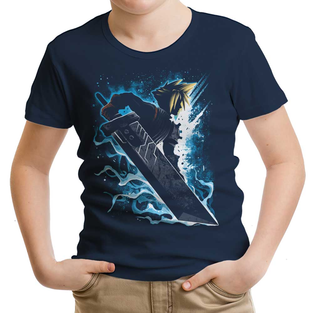 Ex-Soldier and Buster Sword Youth Apparel - Adult & Kids T-Shirts, Sweatshirts & Hoodies apparel design preview 2