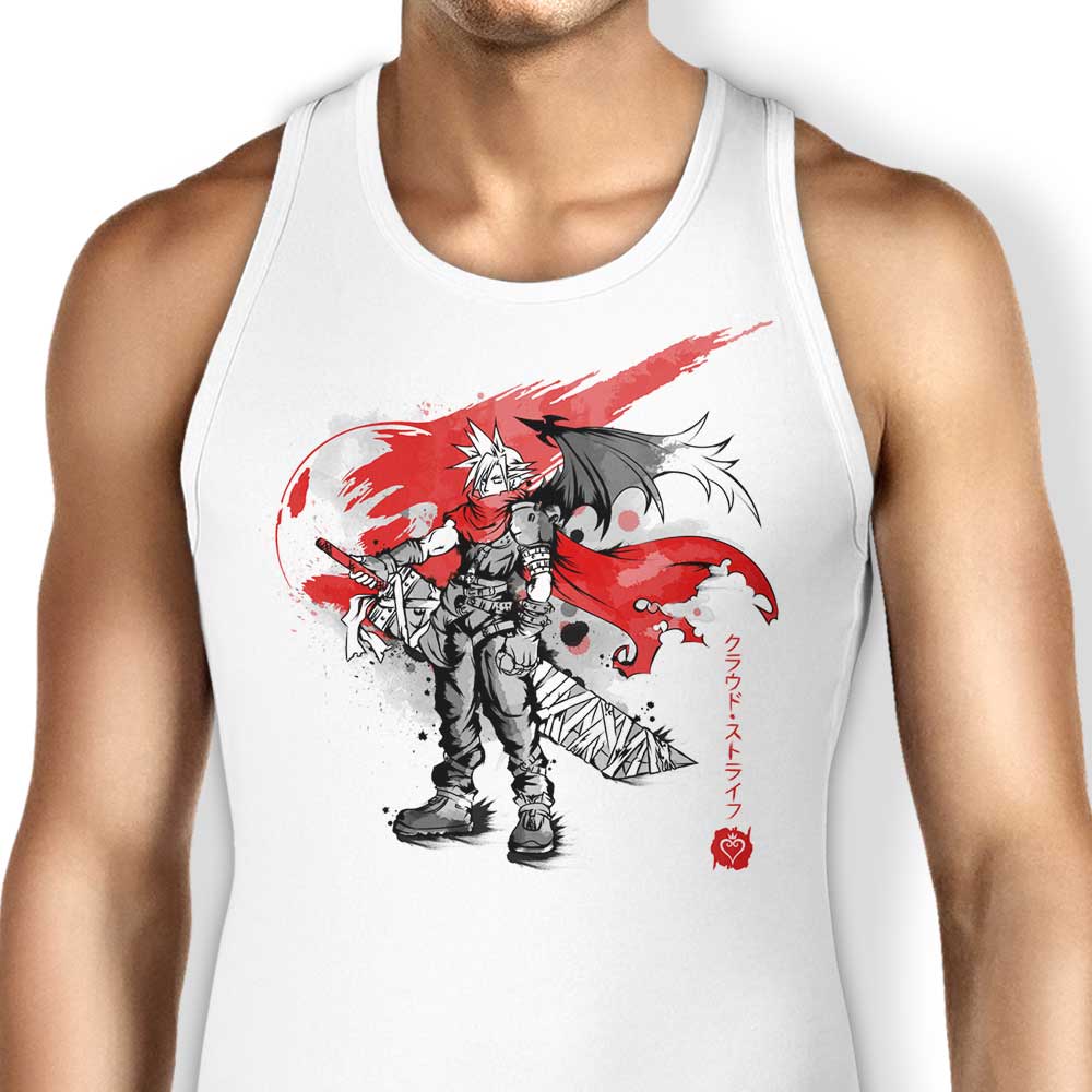 Ex-Soldier Kingdom Sumi-e Tank Top - Adult & Kids T-Shirts, Sweatshirts & Hoodies apparel design preview 1