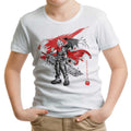 Ex-Soldier Kingdom Sumi-e Youth Apparel - Adult & Kids T-Shirts, Sweatshirts & Hoodies apparel design preview 1