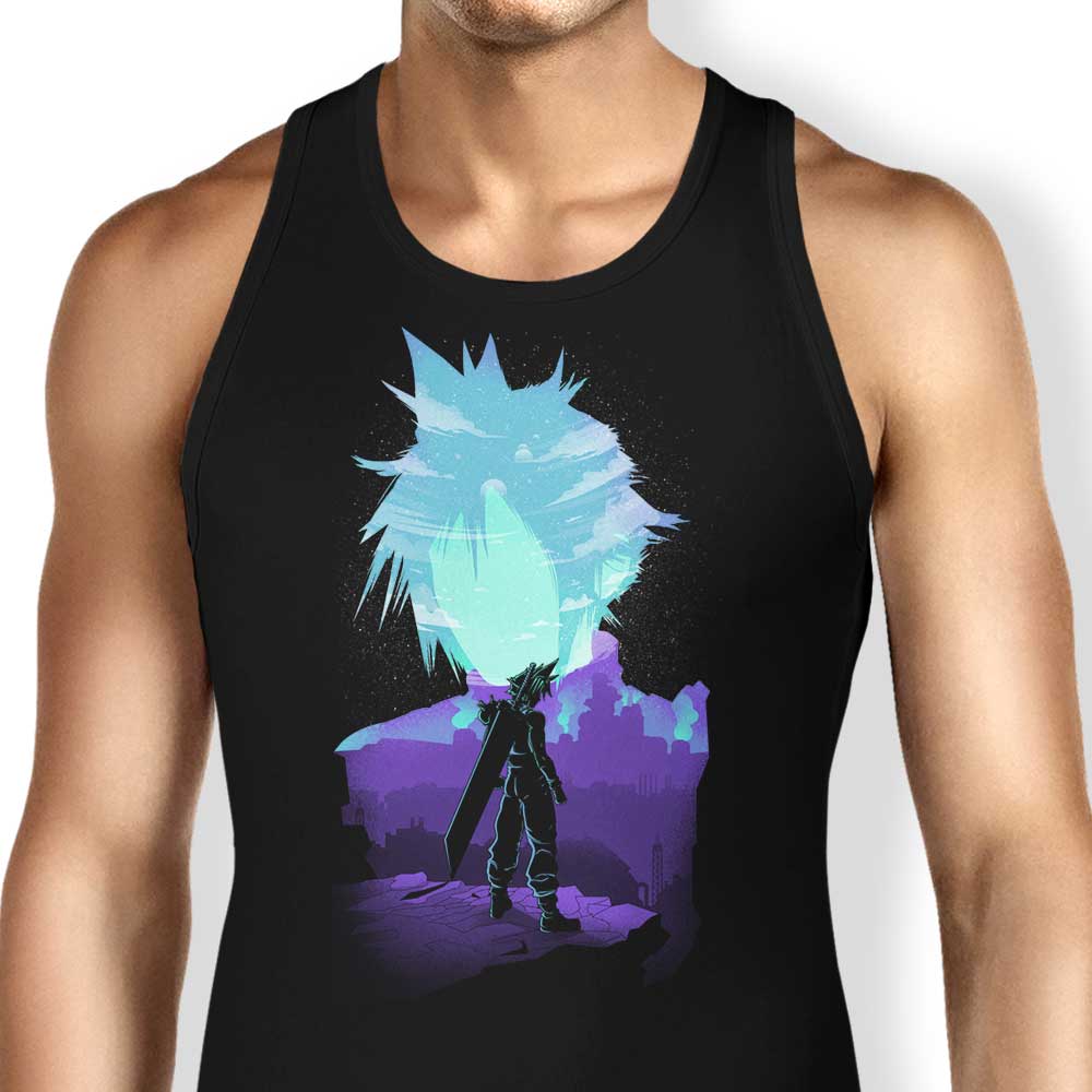 Ex-Soldier Landscape Tank Top - Adult & Kids T-Shirts, Sweatshirts & Hoodies apparel design preview 1