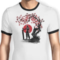 Ex-Soldier Under the Sun Ringer - Adult & Kids T-Shirts, Sweatshirts & Hoodies apparel design preview 1