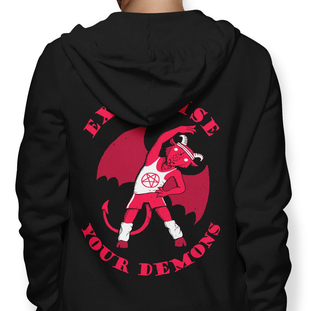 Exercise Your Demons - Adult & Kids T-Shirts, Sweatshirts & Hoodies apparel design preview 1