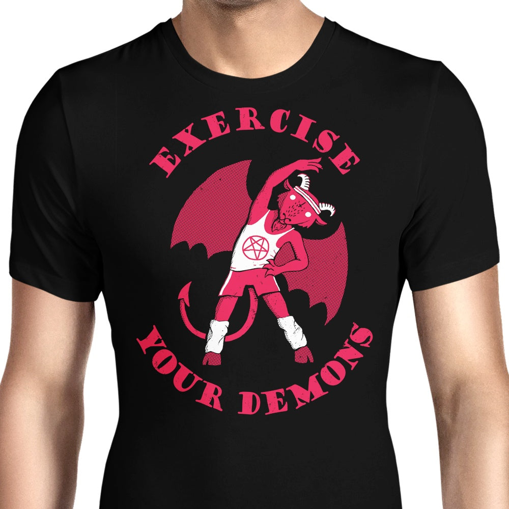 Exercise Your Demons Men's Apparel - Adult & Kids T-Shirts, Sweatshirts & Hoodies apparel design preview 1