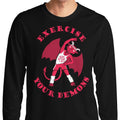 Exercise Your Demons - Adult & Kids T-Shirts, Sweatshirts & Hoodies apparel design preview 1