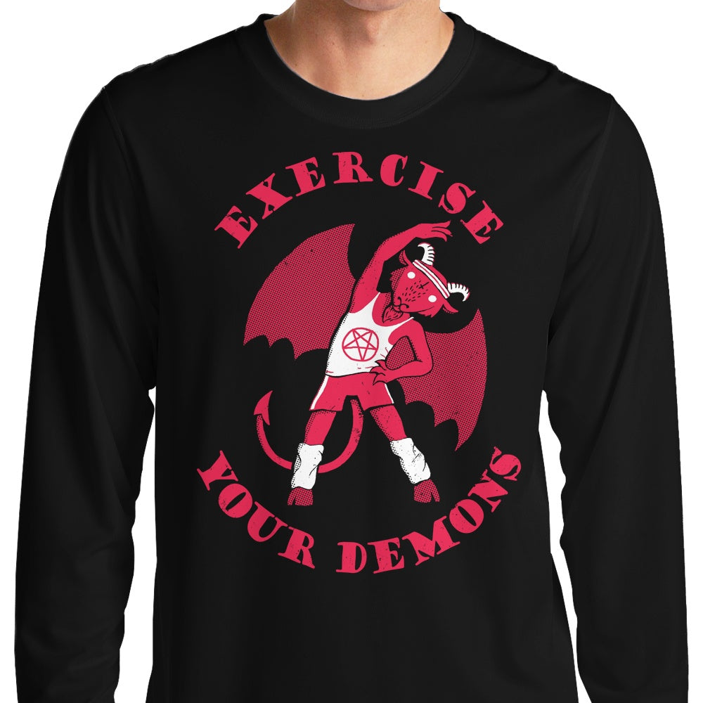 Exercise Your Demons - Adult & Kids T-Shirts, Sweatshirts & Hoodies apparel design preview 1