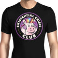 Existential Crisis Club Men's Apparel - Adult & Kids T-Shirts, Sweatshirts & Hoodies apparel design preview 1