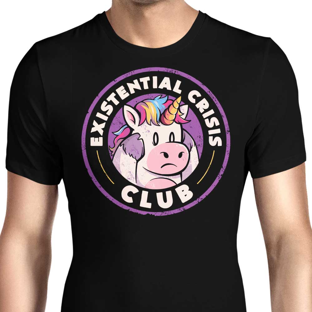 Existential Crisis Club Men's Apparel - Adult & Kids T-Shirts, Sweatshirts & Hoodies apparel design preview 1
