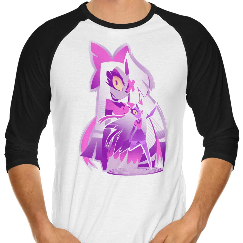 Exorcist Angel 3/4 Sleeve Raglan - Adult & Kids T-Shirts, Sweatshirts & Hoodies apparel design preview 1