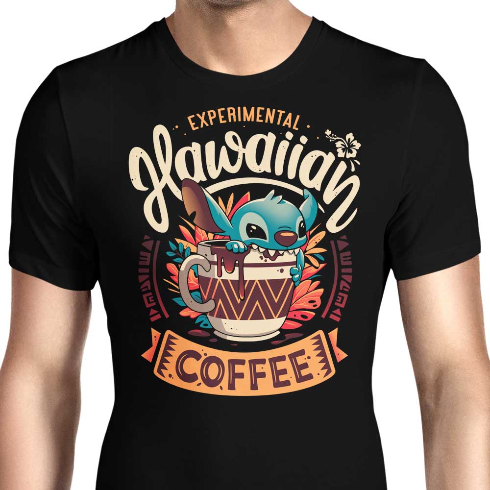 Experimental Hawaiian Coffee Men's Apparel - Adult & Kids T-Shirts, Sweatshirts & Hoodies apparel design preview 1