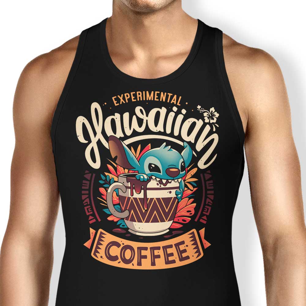 Experimental Hawaiian Coffee Tank Top - Adult & Kids T-Shirts, Sweatshirts & Hoodies apparel design preview 1