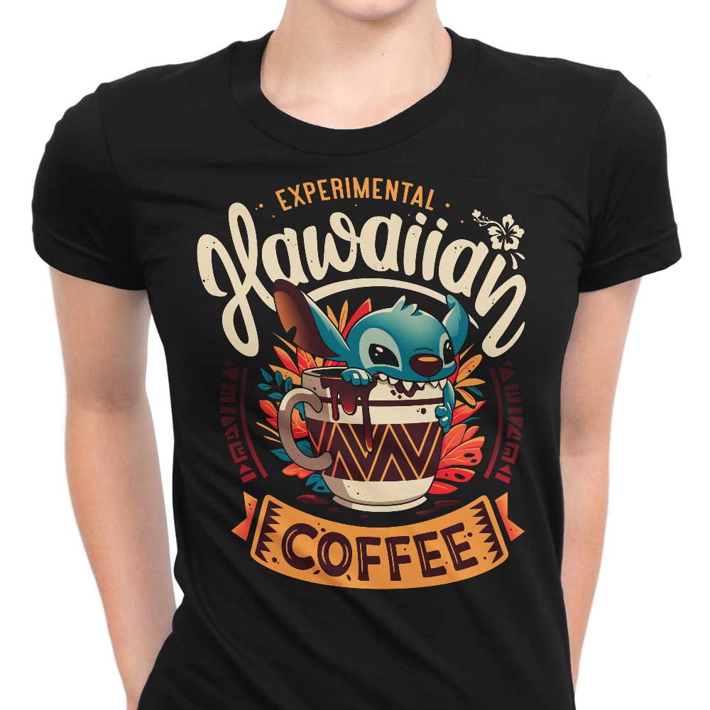 Experimental Hawaiian Coffee Women's Apparel - Adult & Kids T-Shirts, Sweatshirts & Hoodies apparel design preview 1