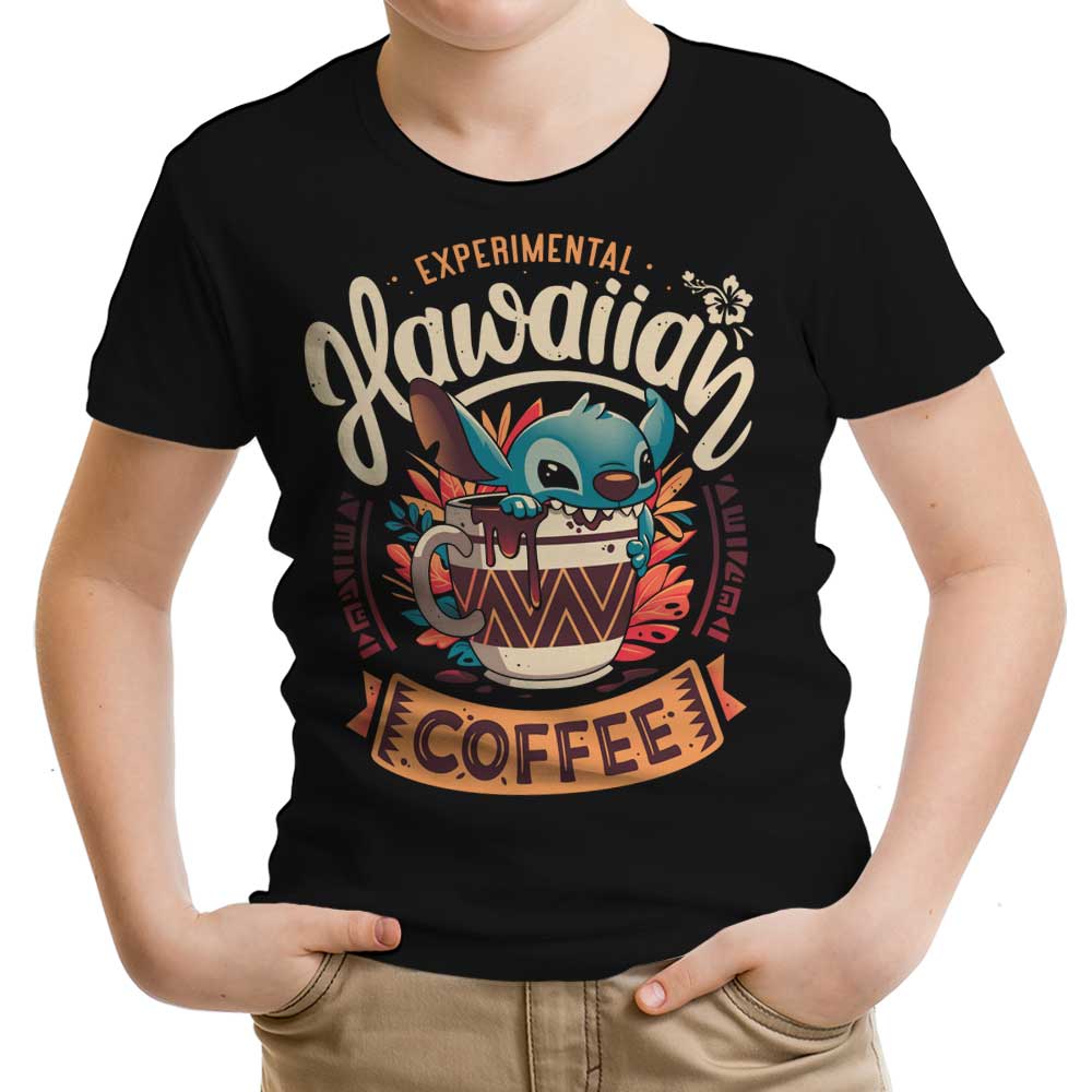 Experimental Hawaiian Coffee Youth Apparel - Adult & Kids T-Shirts, Sweatshirts & Hoodies apparel design preview 1